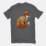 Autumn Fox Landscape-Unisex-Basic-Tee-dandingeroz