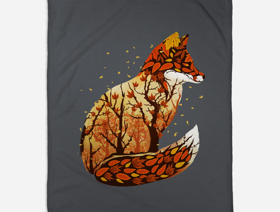 Autumn Fox Landscape