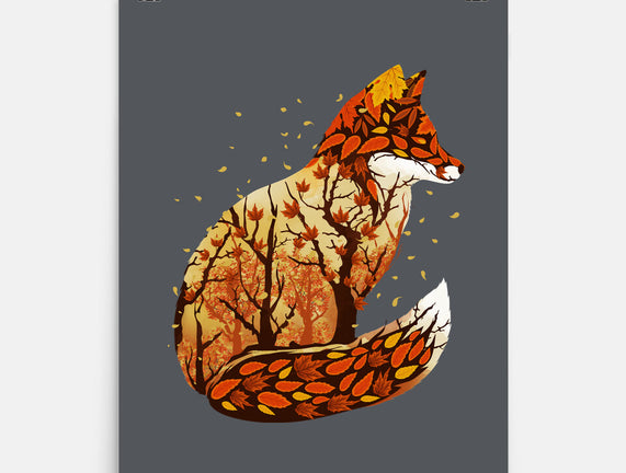 Autumn Fox Landscape