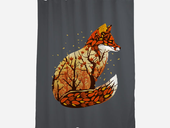 Autumn Fox Landscape