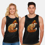 Autumn Fox Landscape-Unisex-Basic-Tank-dandingeroz