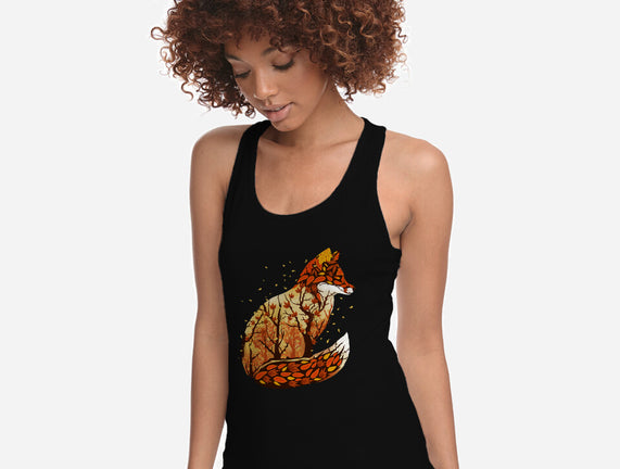 Autumn Fox Landscape