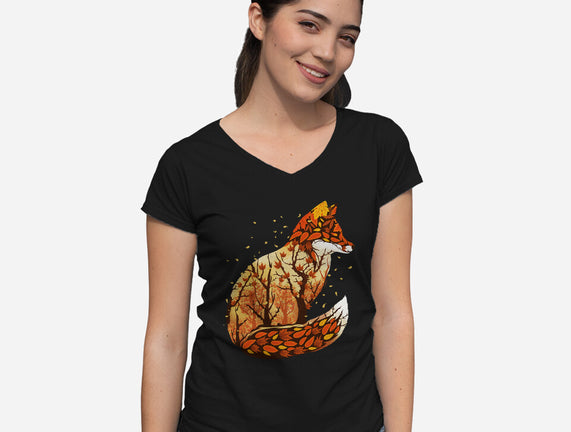 Autumn Fox Landscape