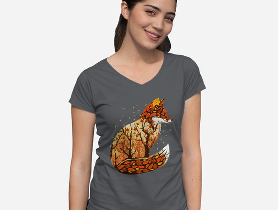 Autumn Fox Landscape