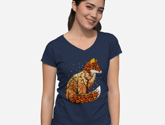 Autumn Fox Landscape