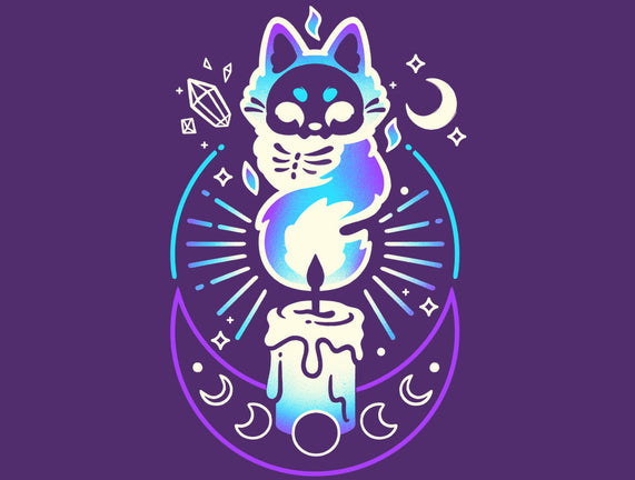 Fox Dark Flame Candle