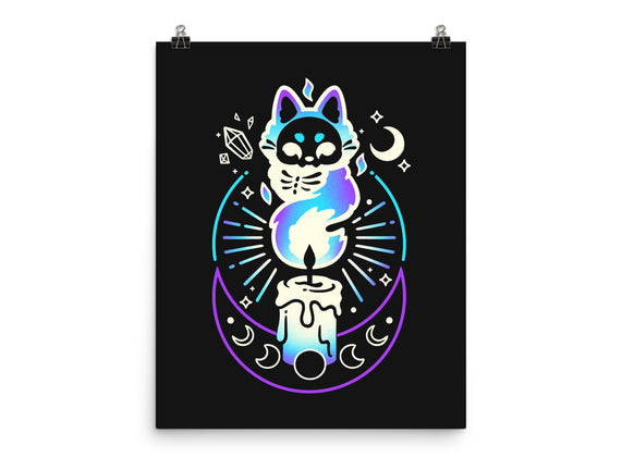 Fox Dark Flame Candle