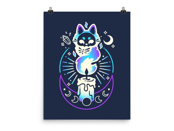 Fox Dark Flame Candle
