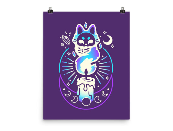 Fox Dark Flame Candle