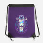 Fox Dark Flame Candle-None-Drawstring-Bag-NemiMakeit