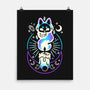 Fox Dark Flame Candle-None-Matte-Poster-NemiMakeit
