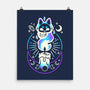 Fox Dark Flame Candle-None-Matte-Poster-NemiMakeit