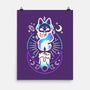 Fox Dark Flame Candle-None-Matte-Poster-NemiMakeit