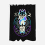 Fox Dark Flame Candle-None-Polyester-Shower Curtain-NemiMakeit
