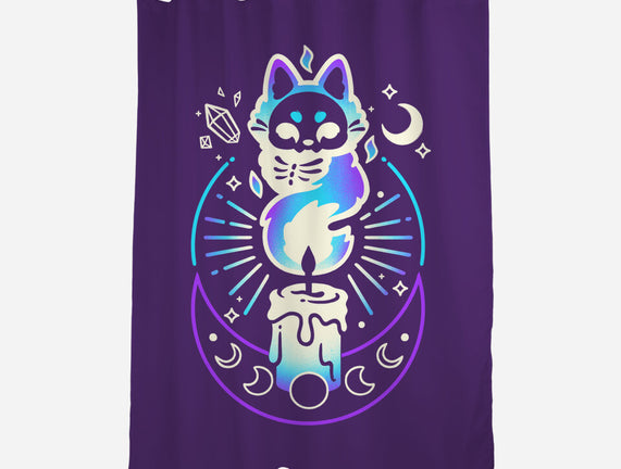 Fox Dark Flame Candle