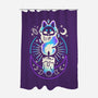 Fox Dark Flame Candle-None-Polyester-Shower Curtain-NemiMakeit