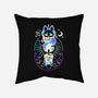 Fox Dark Flame Candle-None-Removable Cover w Insert-Throw Pillow-NemiMakeit