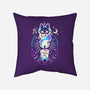 Fox Dark Flame Candle-None-Removable Cover w Insert-Throw Pillow-NemiMakeit