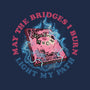 Burn Book Club-Womens-Racerback-Tank-glitchygorilla