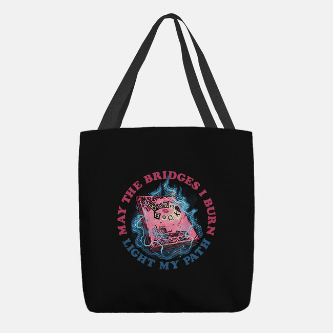 Burn Book Club-None-Basic Tote-Bag-glitchygorilla