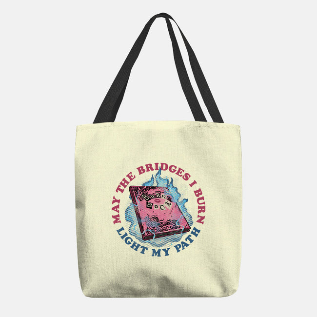 Burn Book Club-None-Basic Tote-Bag-glitchygorilla
