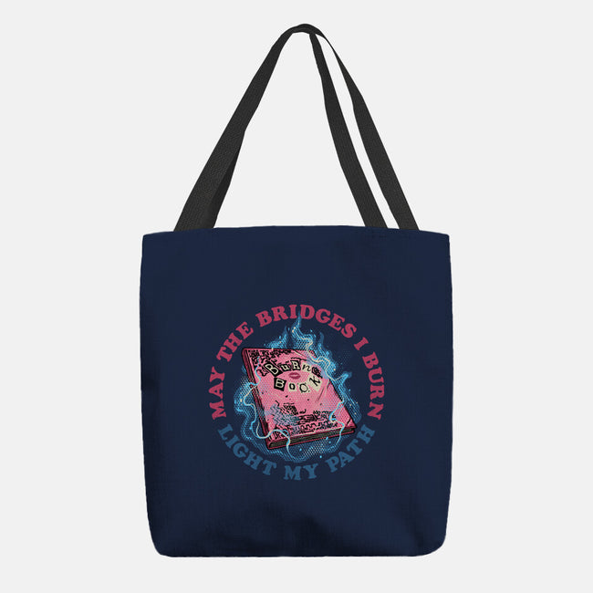 Burn Book Club-None-Basic Tote-Bag-glitchygorilla