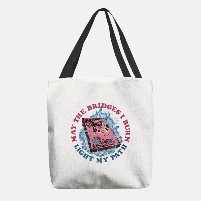 Burn Book Club-None-Basic Tote-Bag-glitchygorilla