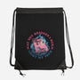 Burn Book Club-None-Drawstring-Bag-glitchygorilla