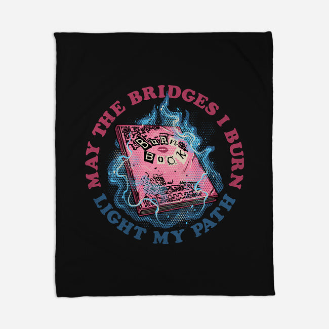 Burn Book Club-None-Fleece-Blanket-glitchygorilla