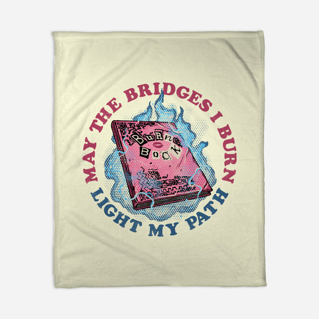 Burn Book Club-None-Fleece-Blanket-glitchygorilla