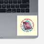 Burn Book Club-None-Glossy-Sticker-glitchygorilla