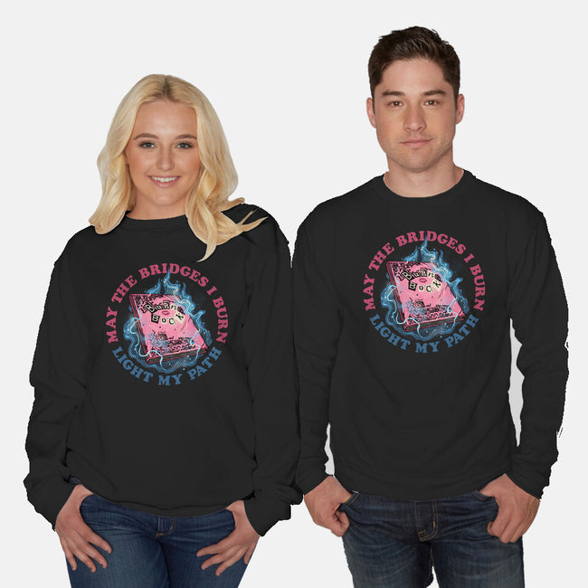 Burn Book Club-Unisex-Crew Neck-Sweatshirt-glitchygorilla