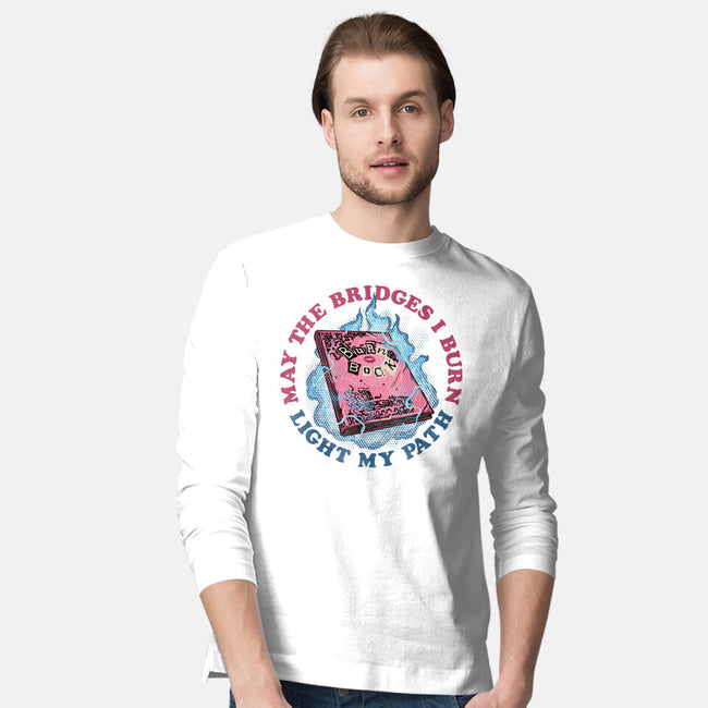 Burn Book Club-Mens-Long Sleeved-Tee-glitchygorilla