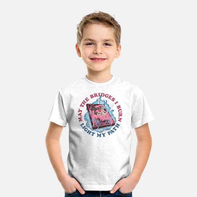 Burn Book Club-Youth-Basic-Tee-glitchygorilla