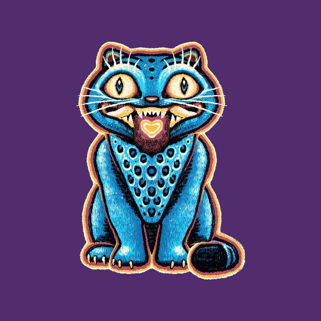 Embroidered Cat-Youth-Basic-Tee-glitchygorilla