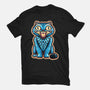 Embroidered Cat-Mens-Heavyweight-Tee-glitchygorilla