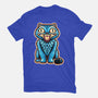 Embroidered Cat-Youth-Basic-Tee-glitchygorilla