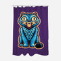 Embroidered Cat-None-Polyester-Shower Curtain-glitchygorilla
