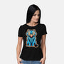 Embroidered Cat-Womens-Basic-Tee-glitchygorilla