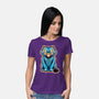 Embroidered Cat-Womens-Basic-Tee-glitchygorilla