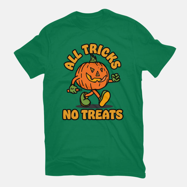 All Tricks No Treats-Mens-Basic-Tee-lunchboxbrain