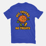 All Tricks No Treats-Womens-Fitted-Tee-lunchboxbrain