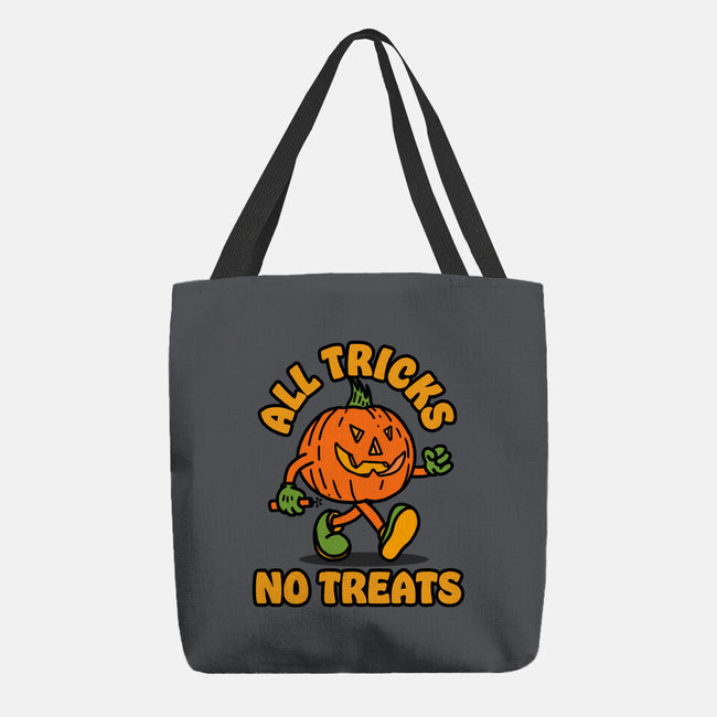 All Tricks No Treats-None-Basic Tote-Bag-lunchboxbrain