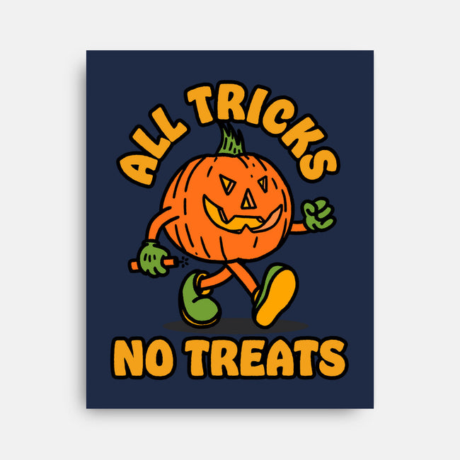 All Tricks No Treats-None-Stretched-Canvas-lunchboxbrain