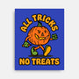 All Tricks No Treats-None-Stretched-Canvas-lunchboxbrain