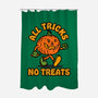 All Tricks No Treats-None-Polyester-Shower Curtain-lunchboxbrain
