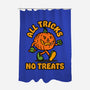 All Tricks No Treats-None-Polyester-Shower Curtain-lunchboxbrain