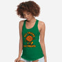 All Tricks No Treats-Womens-Racerback-Tank-lunchboxbrain
