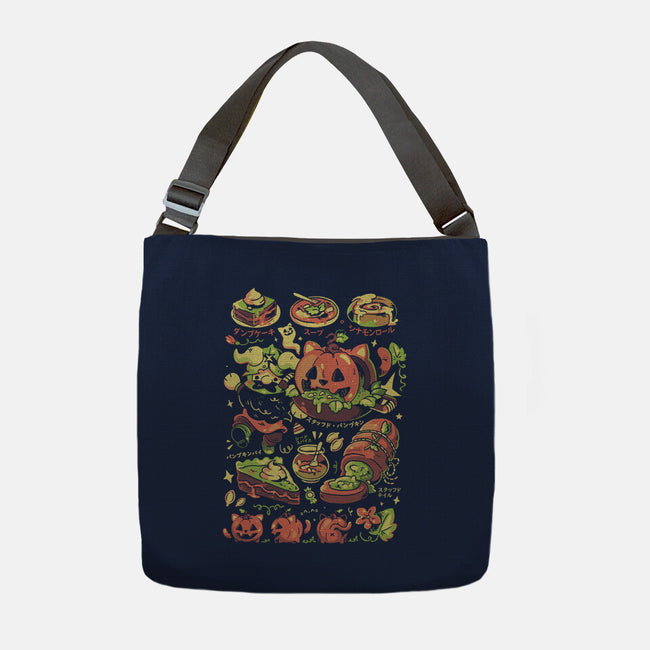 Delicious Pumpkin-None-Adjustable Tote-Bag-Arigatees