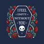 I Feel Empty Without You-None-Removable Cover w Insert-Throw Pillow-Vallina84